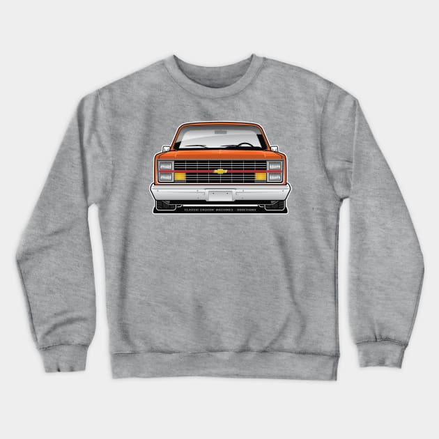 1983-84 Squarebody Chevrolet C10 Blazer Suburban Crewneck Sweatshirt by RBDesigns